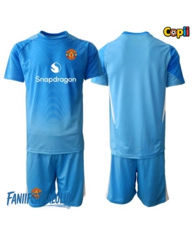 Manchester United Portarii Echipament de Fotbal Replică 2025-26 Copii Acasa (+ Șorturi)